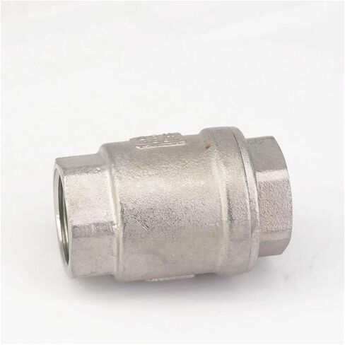 DN20 3/4 "لولب داخلي 304 صمام زنبركي مضمن من الفولاذ المقاوم للصدأ صمام فحص في اتجاه واحد 229 رطل لكل بوصة مربعة in Kuwait