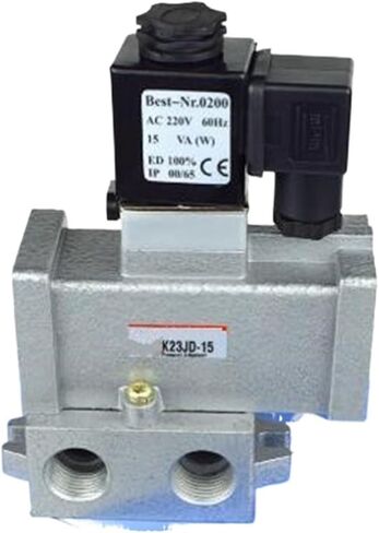 صمام الملف اللولبي للإغلاق ثلاثي الموضعين K23JD-20 K23JD-25 AC220V DC24V (K23JD-25، DC24V) in Saudi Arabia