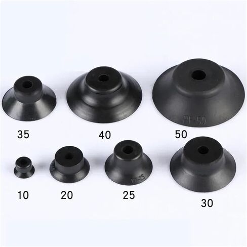 PF/PFG/PA Manipulator Vacuum Suction Cup Industrial Pneumatic Accessories Powerful Silicone Nozzle(PA-06S X 5PCS) in Kuwait