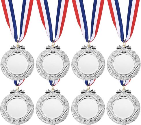 PATIKIL Award Medals, First Second Third Prize Winner Medals with Neck Ribbons for Sports Events Competitions Spelling s in Saudi Arabia