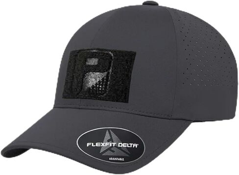 Pull Patch Delta Flexfit + Snapback Hat with Perforation Curved Bill by Pull Patch in Saudi Arabia