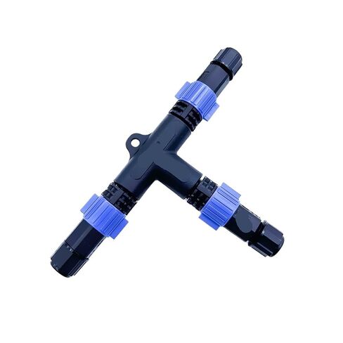 1PCS M19 Self-Locking T-Type Waterproof Connector 20A 2-3Pin(Combination Set,3P) in Saudi Arabia
