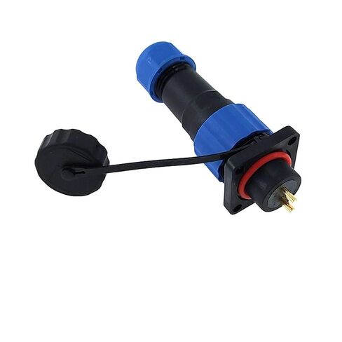 SP16 Square Connector 2/3/4/5/6/7/8/9 Pin IP68 Power Cable Male and Female Socket 1Pcs(Square 8P) in Saudi Arabia