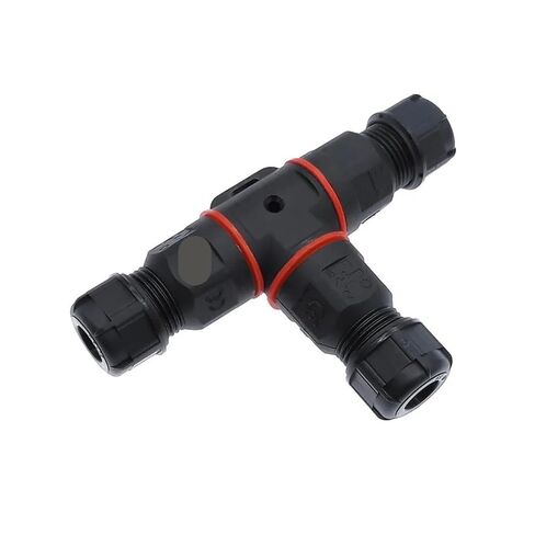 1 قطعة IP68 موصل مقاوم للمياه T-شكل 3 دبوس 250 فولت 24A كم الغدة in Saudi Arabia