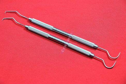 Cynamed EXAMINATION DENTAL PROBE #5 EXPLORER DENTAL PROBE مجموعة مكونة من 3 قطع أداة ألمانية مقاومة للصدأ لطب الأسنان in Saudi Arabia