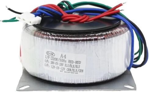 محول رينج بول 220 فولت إلى مزدوج 28 فولت مزدوج 12 فولت 20V22V24V26V30V عزل حلقي فاير بول 18 فولت 280 وات (مزدوج 20 فولت مزدوج 12 فولت) in Kuwait