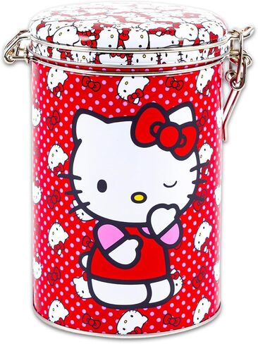 Hello Kitty Kitchen Decor Set - Bundle with Hello Kitty Cookie Jar, Salt and Pepper Shakers, Straw Holder, Plus Bookmark | Sanrio Kitchen Accessories Pack in Saudi Arabia
