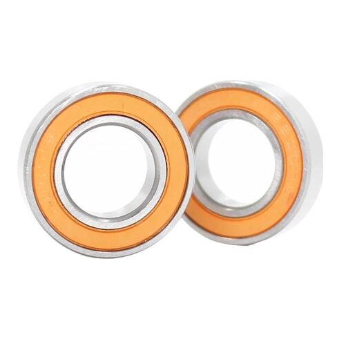 2pcs S61701 2RS CB/S6701 CB ABEC7 12 * 18 * 4mm Stainless Steel Hybrid Ceramic Ball Bearings S6701RS in Saudi Arabia