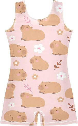 SUABO Girls Gymnastics Lovey Cute Cat Cute Kid Dance Outfit 2-10T in Saudi Arabia