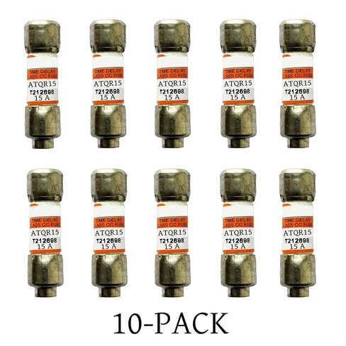 10 عبوات جديدة ATQR-15 ATQR15 ATQR-15A 600Vac صمام تأخير الوقت، ATQR-15A صمامات خرطوشة رفض الفئة CC الحالية in Kuwait