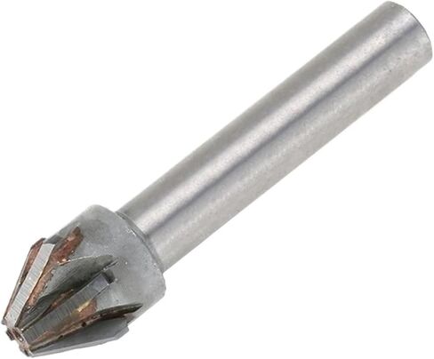 1pcs 90 Degree Carbide Chamfer End Mill 6 Flute Countersink Drill Bits with Brazing Blade Chamfering Milling Tool Dia 16-40mm(20mm) in Saudi Arabia