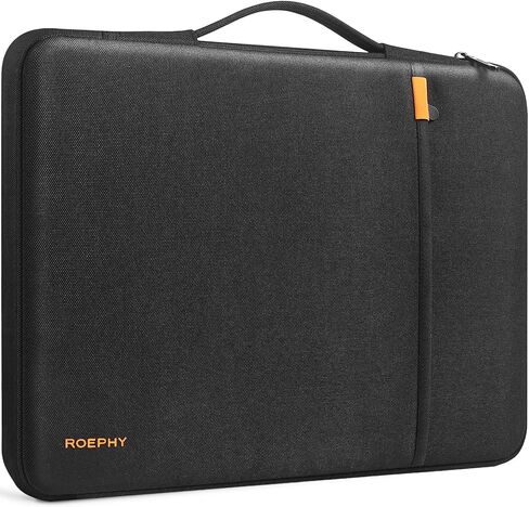14-15 Inch Laptop Sleeve Case, Water-Resistant Laptop Protective Case for MacBook Air/Pro Lenovo HP ASUS Dell Acer Chromebook, Black in Saudi Arabia
