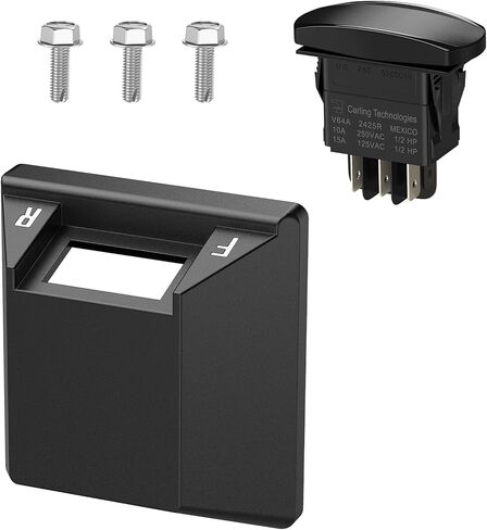 Golf Cart Forward Reverse Rocker Switch with Housing & Wire Kit, Fit for 1996-2015 Electric Club Car DS, OEM#101855002, 101856002, 102266601 in Saudi Arabia