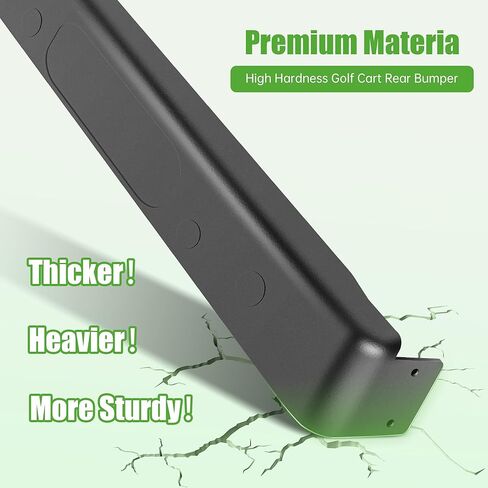 10L0L Golf Cart Rear Bumper for EZGO TXT Golf Carts, Replaces Parts 70939G01 71336G01 71515G01 71578G01 71943G01S in Saudi Arabia