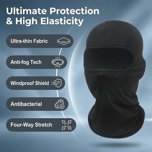 Balaclava Ski Mask, Men Women UV Protector Face Cover for Motorcycle Snowboard in Saudi Arabia