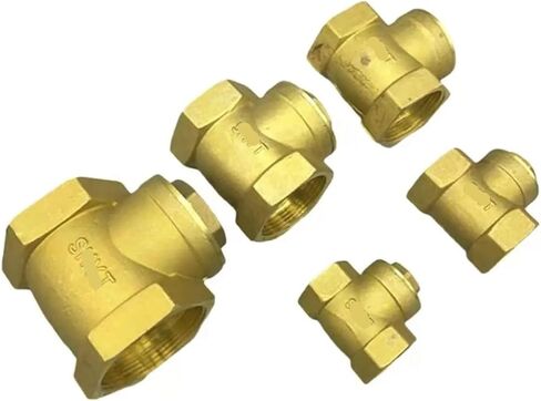 1 قطعة 1/2 "3/4" 1 "1-1/4" 1-1/2 "2" أنثى النحاس سوينغ صمام الاختيار صمام الاختيار (ND50) in Kuwait