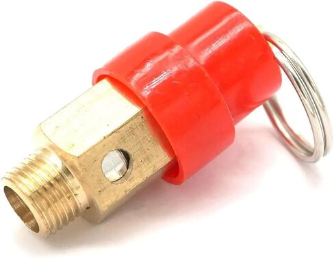 1/8 "ذكر 114 PSI النحاس ضاغط الهواء صمام تنفيس السلامة مفتاح الضغط صمام الإصدار المنبثق in Saudi Arabia