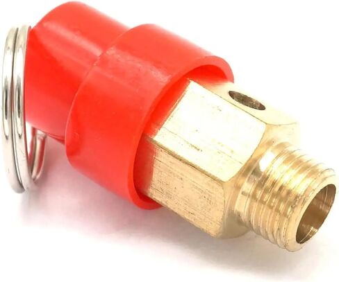 1/8 "ذكر 114 PSI النحاس ضاغط الهواء صمام تنفيس السلامة مفتاح الضغط صمام الإصدار المنبثق in Saudi Arabia