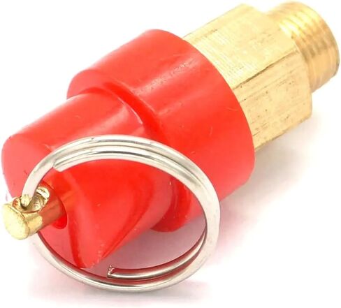 1/8 "ذكر 114 PSI النحاس ضاغط الهواء صمام تنفيس السلامة مفتاح الضغط صمام الإصدار المنبثق in Saudi Arabia