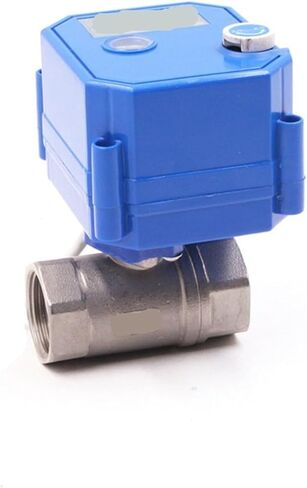 3/4 "صمام كروي من الفولاذ المقاوم للصدأ 2-Way 2/3-wire المحرك مع مفتاح يدوي AC220V DC24V DC12V(DC24V_CR02) in Saudi Arabia