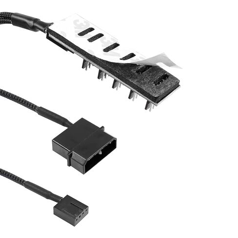 كابل إمداد الطاقة لمحور مروحة الكمبيوتر من 1 إلى 5 طرق مقسم PC 1/5 PWM 2510 شبكة نايلون 4Pin PC حافظة اللوحة الأم مروحة وصلة كابل تمديد الطاقة لحافظة الكمبيوتر ATX 4-Pin مراوح التبريد in Saudi Arabia
