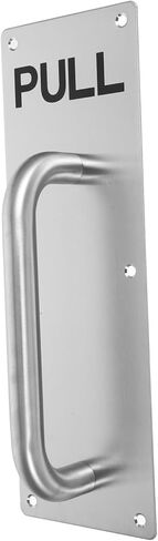 Stainless Steel Pull Handle for Fire Exit and Kitchen Doors Heavy Duty Commercial Door Handle Plate Design for Easy for Cabinets and Industrial Use in Saudi Arabia