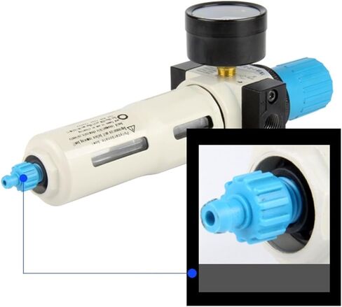 مجموعة فلتر الهواء 1/8 "1/4" معالجة الهواء 3/8 "صمام تنظيم فاصل الزيت عن الماء (LFR-MINI، 1/4") in Kuwait