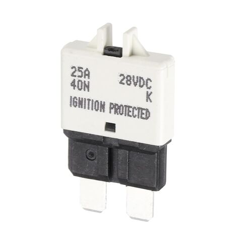 DMiotech 1 Pack 28V DC 15A Blue ATC/ATO Manual Mini Resettable Fuse for Automotive Circuit Breaker Reset Fuses Low Profile Blade Fuses for Car Truck SUV Marine Boat Motorcycle in Saudi Arabia
