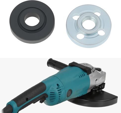 2 Pairs of Replacement Inner and Outer Flange Nut Set Compatible with Makita 9523 Angle Grinder, Durable Metal Parts in Saudi Arabia