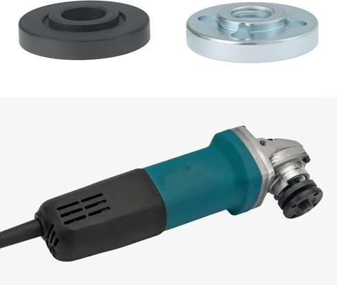 2 Pairs of Replacement Inner and Outer Flange Nut Set Compatible with Makita 9523 Angle Grinder, Durable Metal Parts in Saudi Arabia