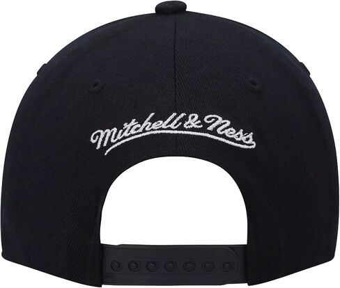 قبعة Mitchell & Ness San Antonio Spurs Team بلونين 2.0 قابلة للتمدد - أسود/رمادي in Kuwait