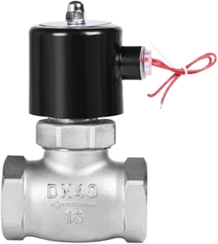 Normally Closed Stainless Steel Steam Solenoid Valve ZQDF Pilot Operated Piston High Temperature High Pressure 220V 24V(DN25 AC220V) in Saudi Arabia