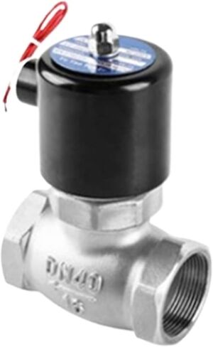 Normally Closed Stainless Steel Steam Solenoid Valve ZQDF Pilot Operated Piston High Temperature High Pressure 220V 24V(DN25 AC220V) in Saudi Arabia