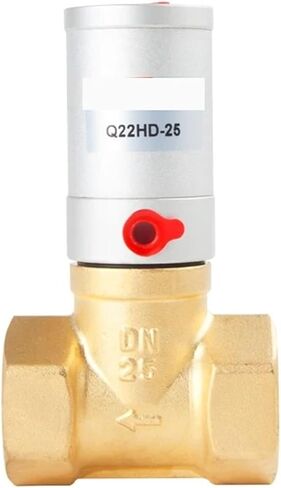 Air Control Cylinder Solenoid Valve DN15/20/25/35/40/50 Normally Closed Pneumatic 1Pcs(DN20) in Saudi Arabia