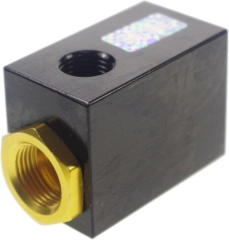 الألومنيوم G1/4 "تدفق مدخل الهواء في اتجاه واحد هوائي هوائي سريع صمام QE-02 in Kuwait