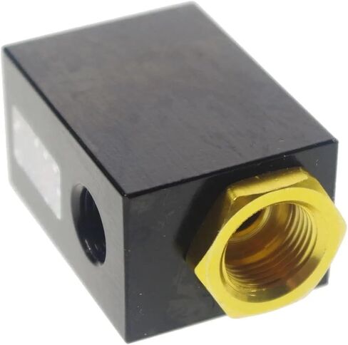 الألومنيوم G1/4 "تدفق مدخل الهواء في اتجاه واحد هوائي هوائي سريع صمام QE-02 in Kuwait