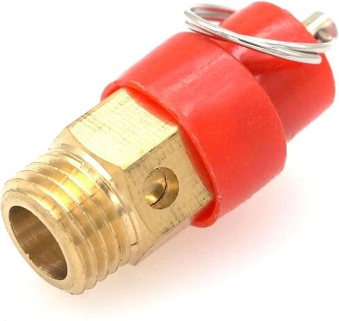 1/4 "ذكر 43 PSI النحاس ضاغط الهواء صمام تنفيس السلامة مفتاح الضغط صمام الإصدار المنبثق in Saudi Arabia