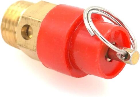 1/4 "ذكر 43 PSI النحاس ضاغط الهواء صمام تنفيس السلامة مفتاح الضغط صمام الإصدار المنبثق in Saudi Arabia