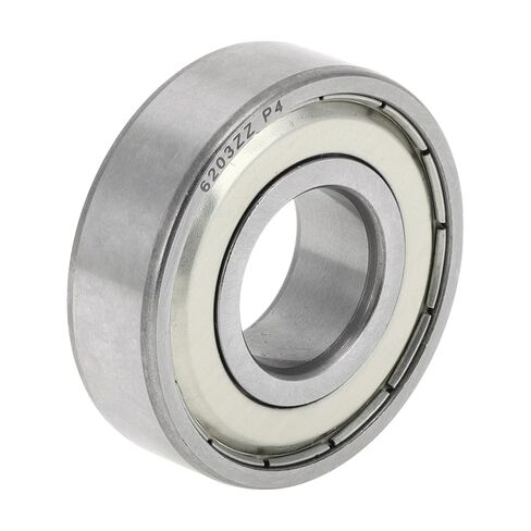 6203ZZ Deep Groove Ball Bearings P4 17x40x12mm Car Lubricated Bearings Silver Tone Double Metal Seal in Saudi Arabia