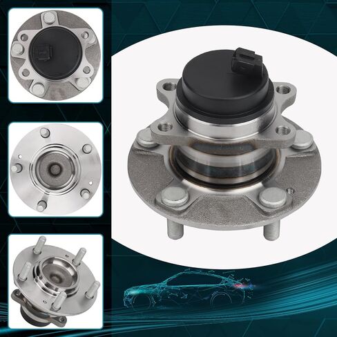 IRONTEK 512434 Rear Wheel Bearing and Hub Assembly Compatible for 2010-2013 Kia Soul 5 Lugs 1PCS in Saudi Arabia