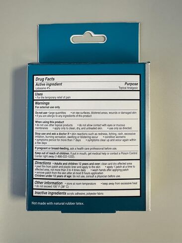 Care Science 4% Lidocaine Blister Patch, 15ct | Numbs, Cushions & Protects Blisters for Foot, Heel and Toe in Saudi Arabia