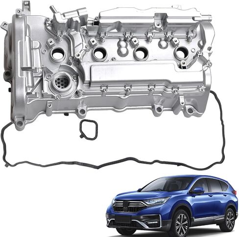 12310-RDF-A01 Aluminum Engine Valve Cover with Gasket Replacement for 2015-2019 Honda CR-V L4 2.4L,for 2013-2017 Honda Accord L4 2.4L in Saudi Arabia