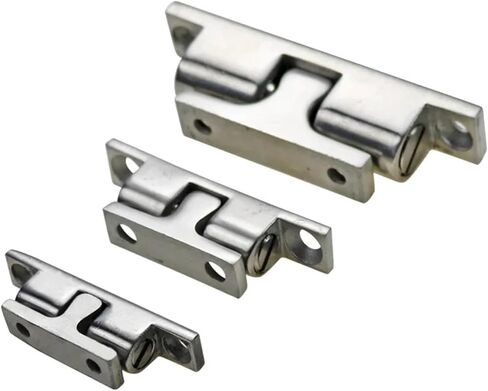 304 Stainless Steel Detachable Corner Hinge Industrial Mechanical Medical Equipment Cabinet Hinge 1Pcs(Large) in Saudi Arabia