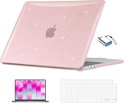 EooCoo for MacBook Neo Case 13 inch 2026 Model A3404 with A18 Pro Chip, Scratch Resistant Protective Hard Shell Case & Keyboard Cover & Screen Film & Type C, Crystal Clear in Saudi Arabia