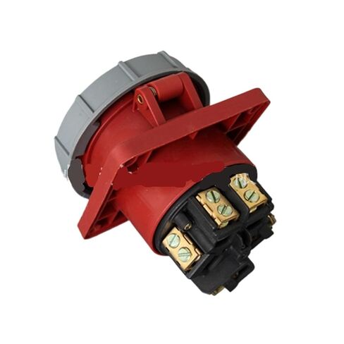 IP 67 Waterproof Industrial Concealed Inclined seat Socket SF-445-125A 5 Holes in Saudi Arabia
