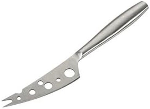 BOSKA Stainless Steel Cheese Knife - Copenhagen Nr.2 for All Types of Cheese - Multi-Functional Cheese Slicer - Handheld Slicer - Silver Non-Stick - Dishwasher Safe - for Kitchen Cooking in Kuwait