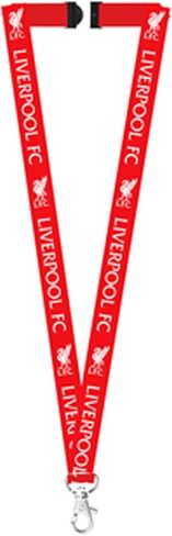 Liverpool FC Official Soccer Lanyard (One Size) (Red) in Saudi Arabia