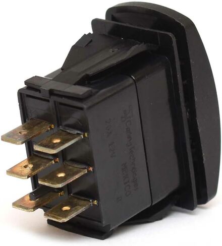 Carling Boat Rocker Trim Switch 201577 | ON/Off/ON 12V 20A in Saudi Arabia