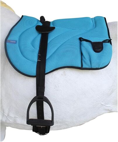 CHALLENGER Horse Western Breathable Padded Anti-Slip Neoprene Bareback Saddle Pad 39194 in Saudi Arabia