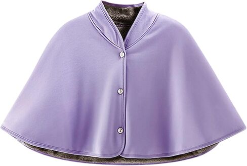 Warm Shoulder Shawl Cape Elderly Protective Soft Neck Heat Wrap Shoulder Warming Pad Thickened Wheelchair Care Shawl Blanket in Saudi Arabia
